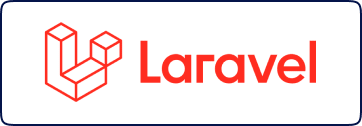 logo laravel with border