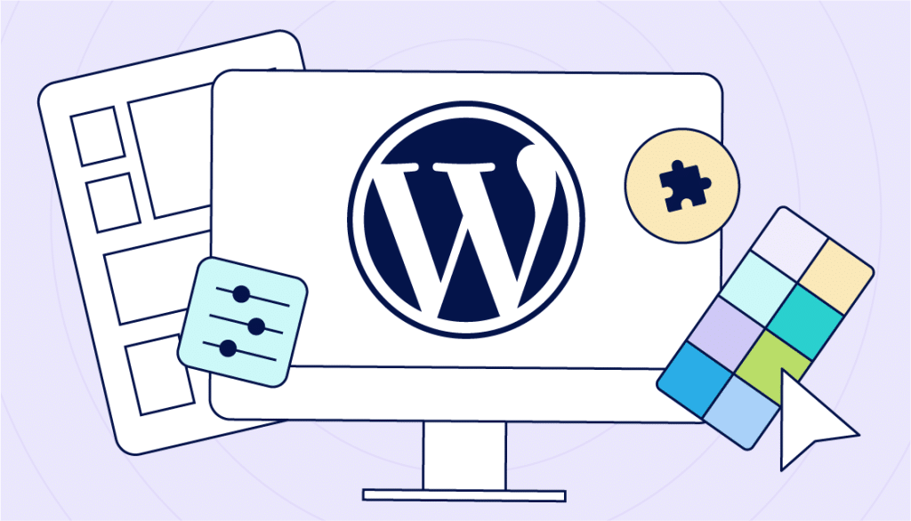 WordPress CMS, themes, plugins, website customization