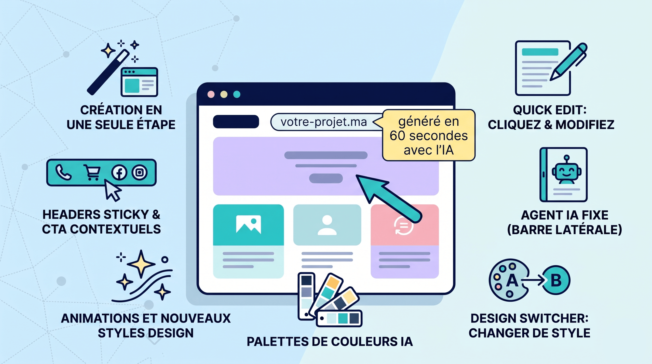 Créateur de site IA
